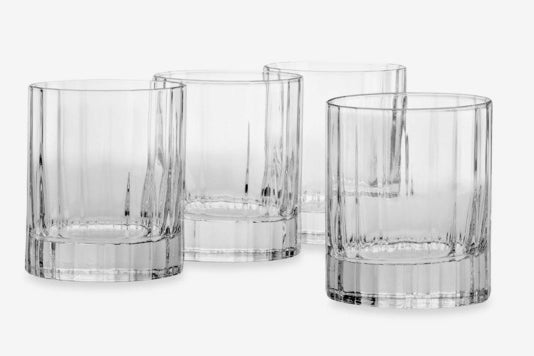 Luigi Bormioli Bach SON.hyx Double Old-Fashioned Glasses.